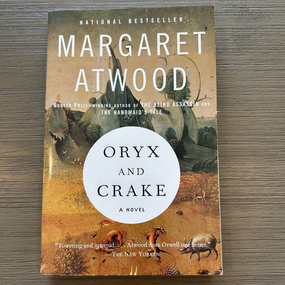 Oryx and Crake A Novel by Margaret Atwood Paperback